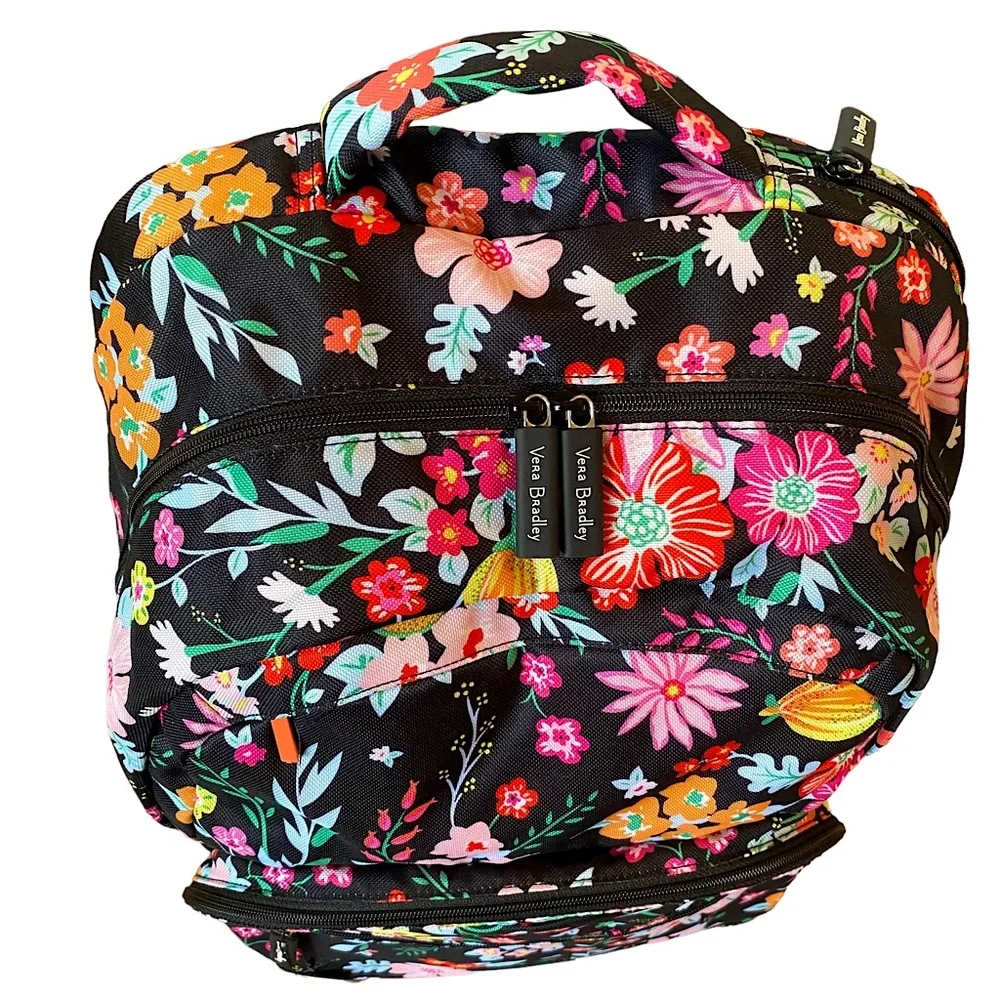 HP 🥳 🆕 VERA BRADLEY  | TANGERINE TWIST LIGHTEN UP ESSENTIAL LARGE BACKPACK